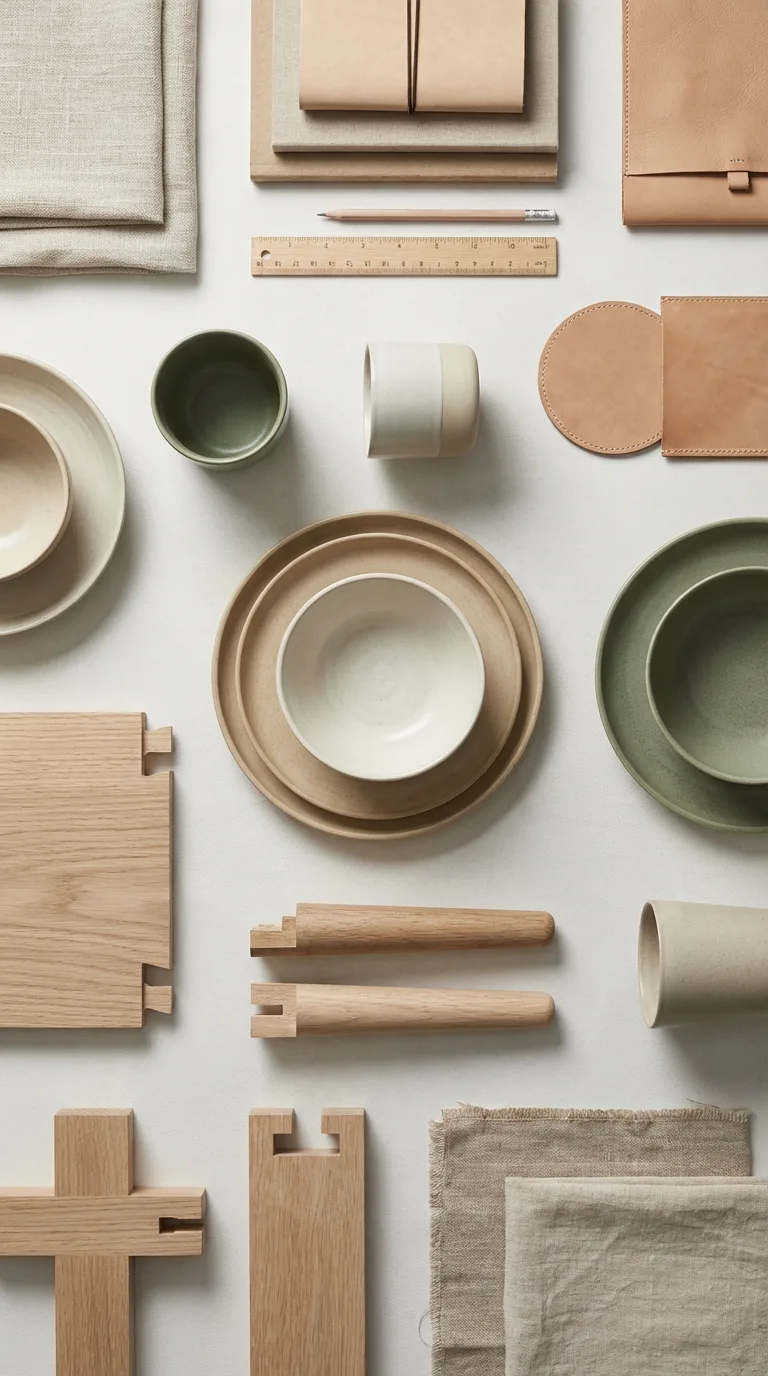 Handcrafted Furniture and Tableware Collection